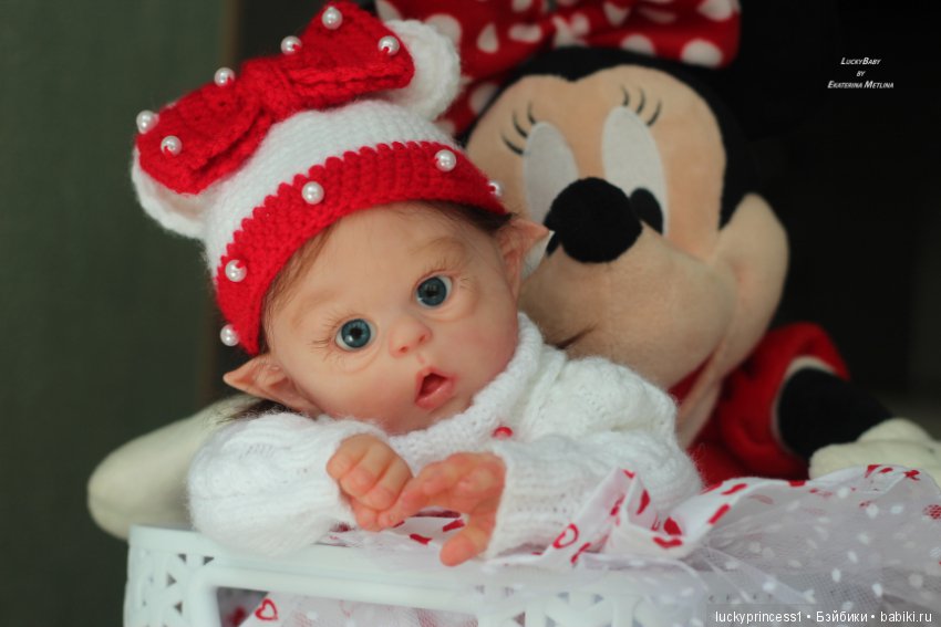 Мини Офелия. Кукла реборн из молда Mini Ofelia by Olga Auer