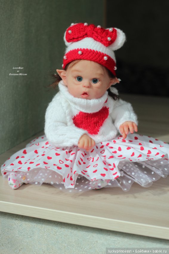 Мини Офелия. Кукла реборн из молда Mini Ofelia by Olga Auer