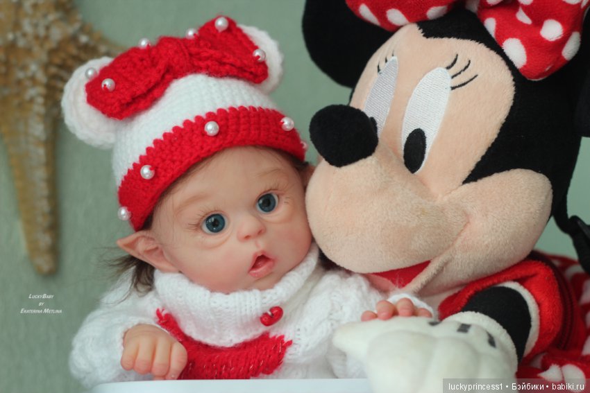 Мини Офелия. Кукла реборн из молда Mini Ofelia by Olga Auer