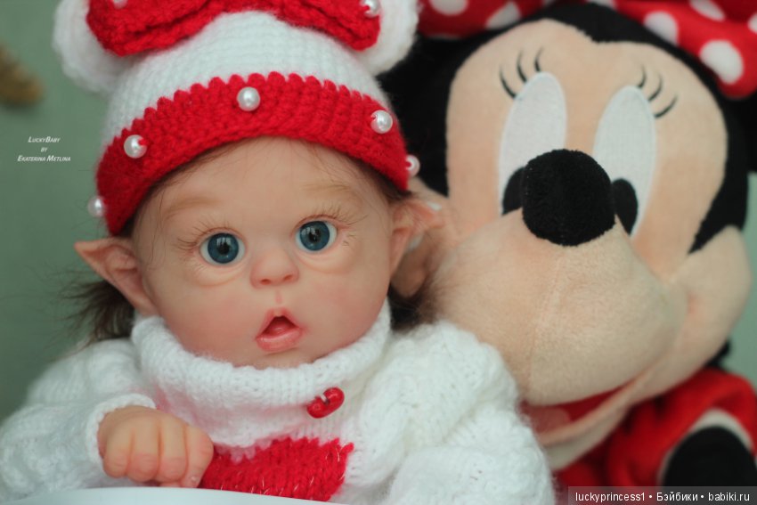 Мини Офелия. Кукла реборн из молда Mini Ofelia by Olga Auer