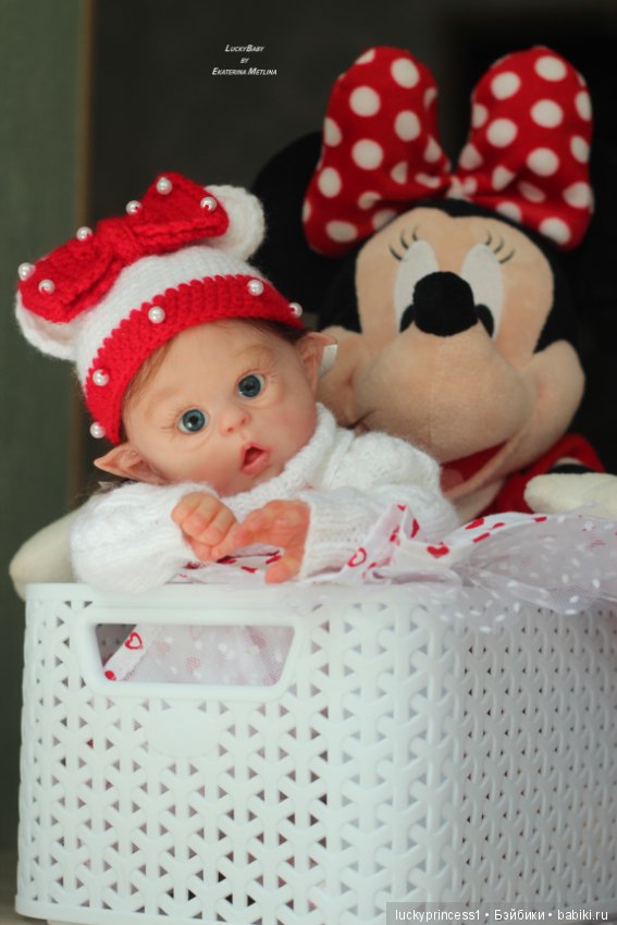 Мини Офелия. Кукла реборн из молда Mini Ofelia by Olga Auer