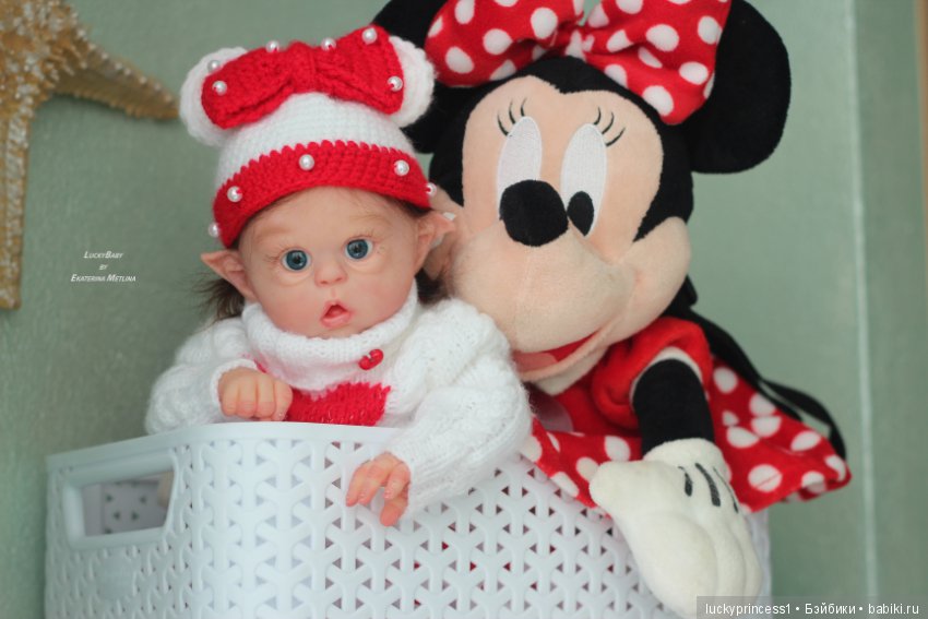 Мини Офелия. Кукла реборн из молда Mini Ofelia by Olga Auer