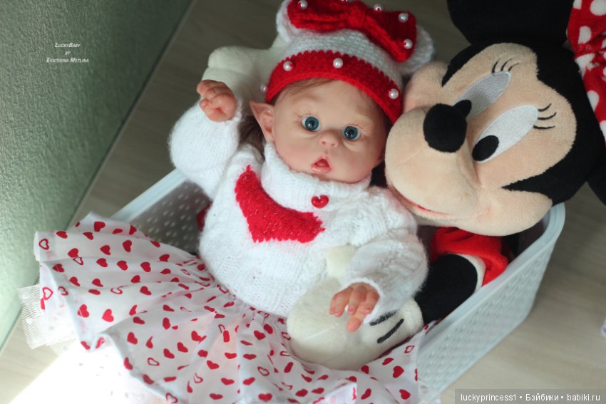 Мини Офелия. Кукла реборн из молда Mini Ofelia by Olga Auer