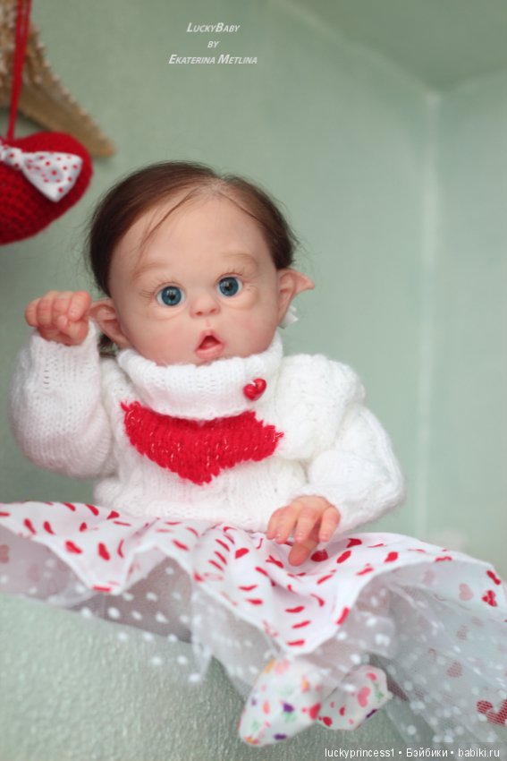 Мини Офелия. Кукла реборн из молда Mini Ofelia by Olga Auer (фото 4)