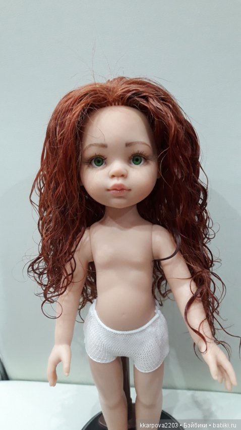 Рыжее солнышко — ООАК Paola Reina (Паола Рейна) и испанских кукол: перерисовка (фото 6)