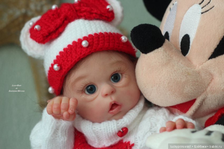 Мини Офелия. Кукла реборн из молда Mini Ofelia by Olga Auer