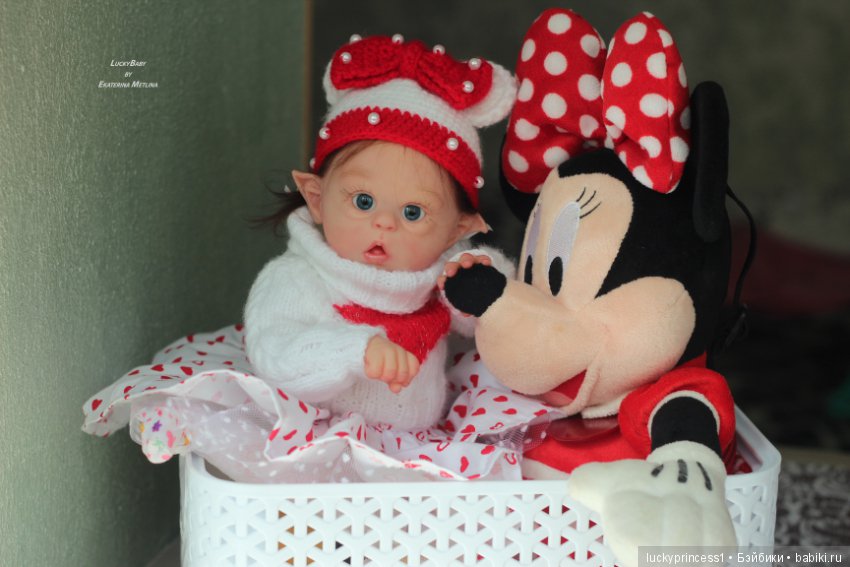 Мини Офелия. Кукла реборн из молда Mini Ofelia by Olga Auer