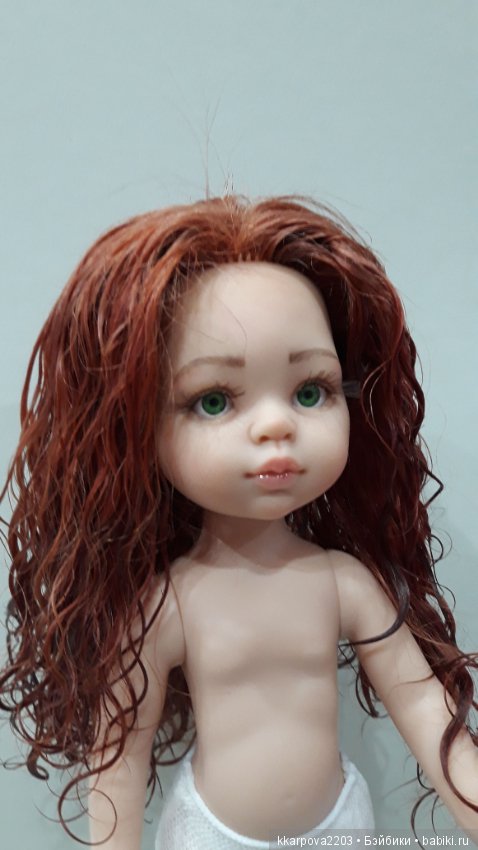 Рыжее солнышко — ООАК Paola Reina (Паола Рейна) и испанских кукол: перерисовка (фото 5)