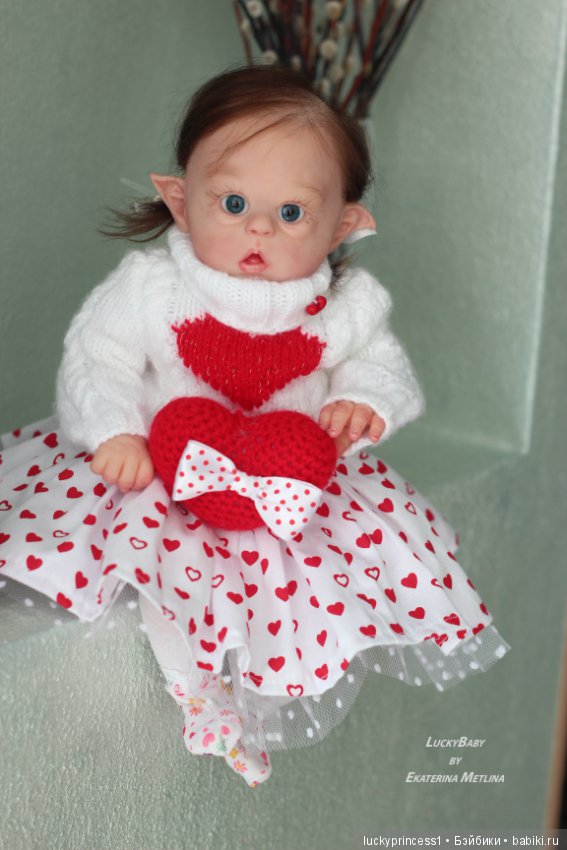 Мини Офелия. Кукла реборн из молда Mini Ofelia by Olga Auer