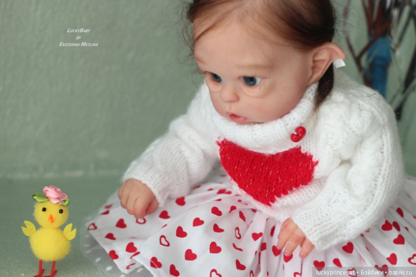 Мини Офелия. Кукла реборн из молда Mini Ofelia by Olga Auer