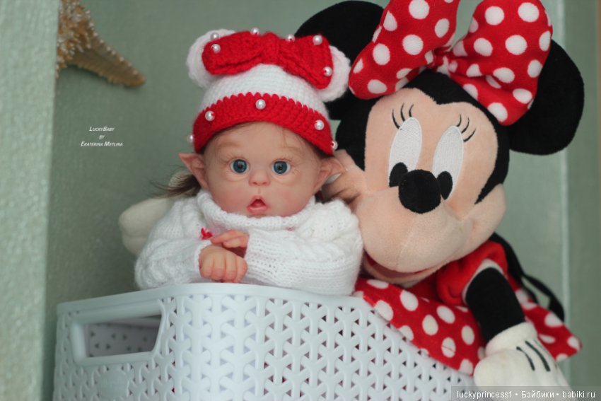 Мини Офелия. Кукла реборн из молда Mini Ofelia by Olga Auer