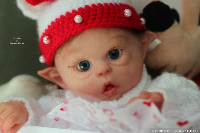 Мини Офелия. Кукла реборн из молда Mini Ofelia by Olga Auer