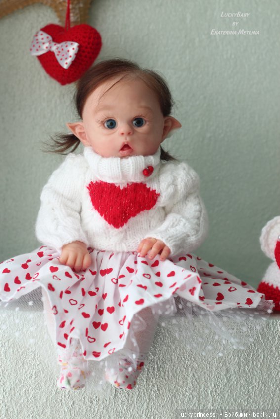 Мини Офелия. Кукла реборн из молда Mini Ofelia by Olga Auer