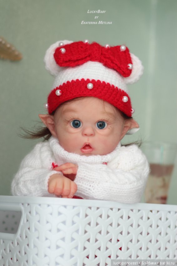 Мини Офелия. Кукла реборн из молда Mini Ofelia by Olga Auer