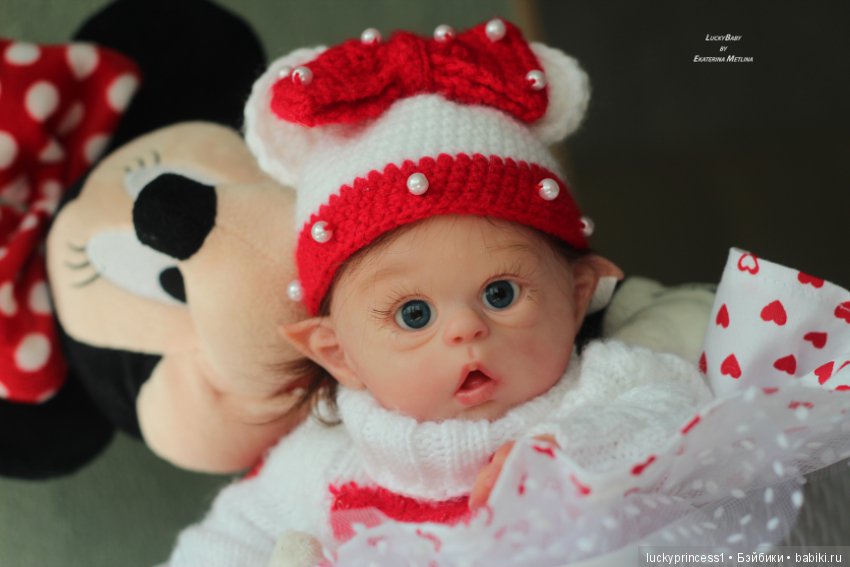 Мини Офелия. Кукла реборн из молда Mini Ofelia by Olga Auer