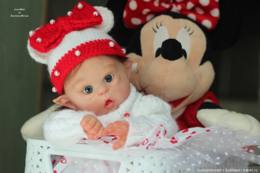 Мини Офелия. Кукла реборн из молда Mini Ofelia by Olga Auer