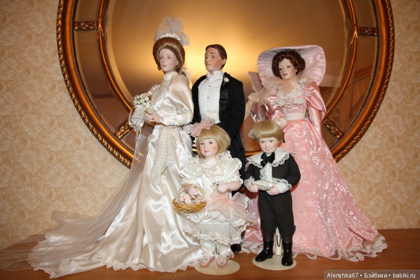 "Ах, эта свадьба..." ( репортаж с выставки кукол "Свадебный альбом")