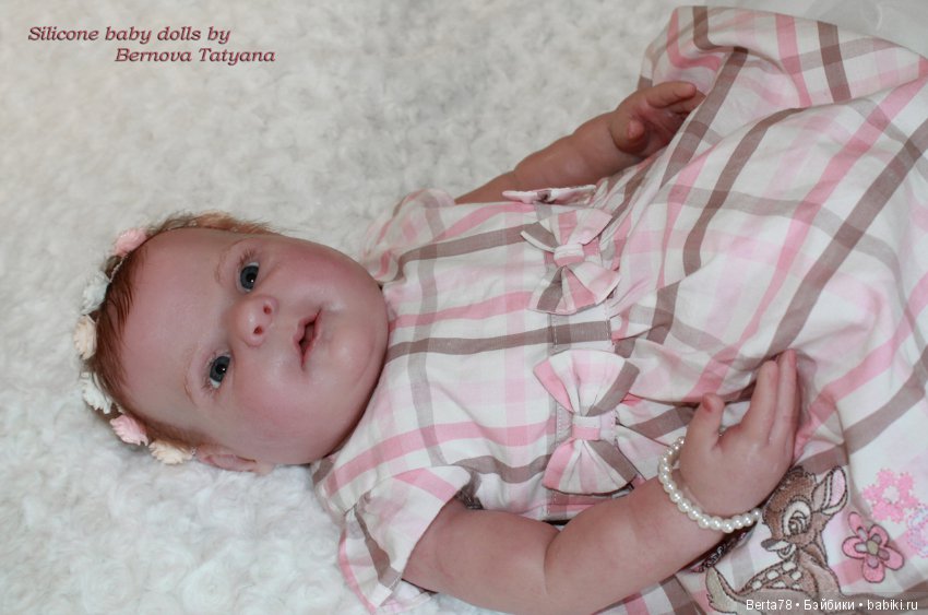 Полностью силиконовая малышка Диана - Силиконовые куклы Берновой Татьяны (фото 8)
