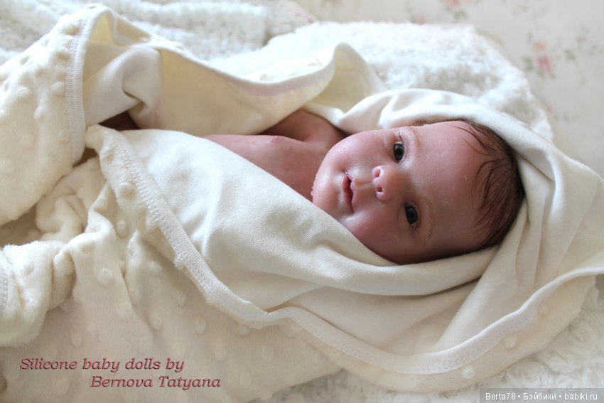 Полностью силиконовая малышка Диана - Силиконовые куклы Берновой Татьяны (фото 6)