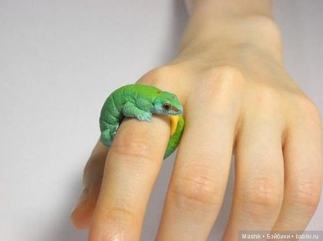 Кольца ручной работы в виде животных (фото 4)