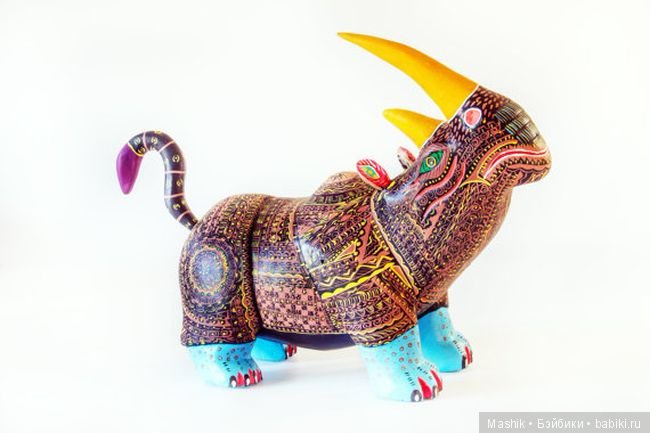 Мексиканские народные скульптурами, созданные жителями Оахака (фото 10)