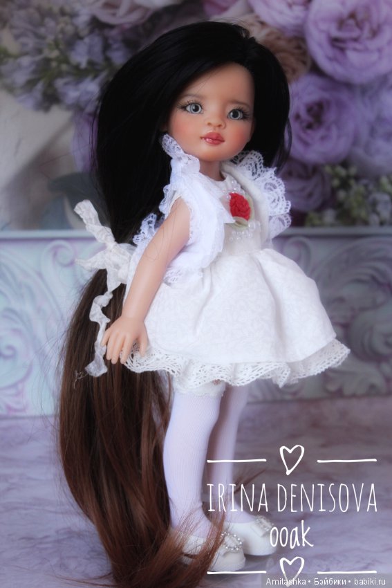 Лиу - Рапунцель — ООАК Paola Reina (Паола Рейна) и испанских кукол: перерисовка (фото 6)