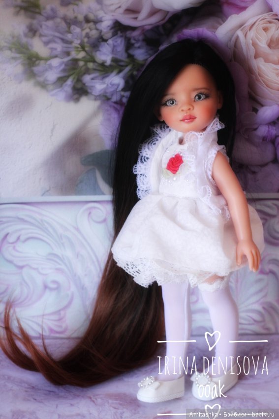 Лиу - Рапунцель — ООАК Paola Reina (Паола Рейна) и испанских кукол: перерисовка