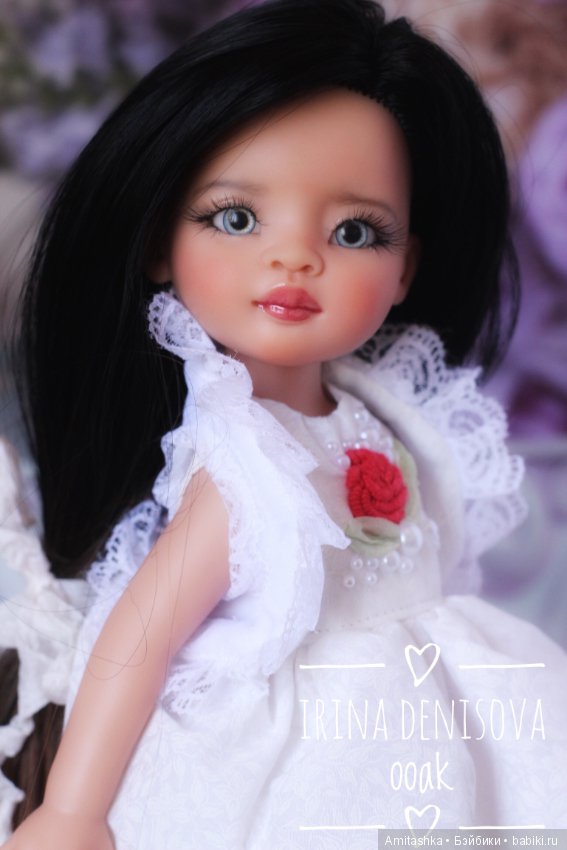 Лиу - Рапунцель — ООАК Paola Reina (Паола Рейна) и испанских кукол: перерисовка (фото 7)