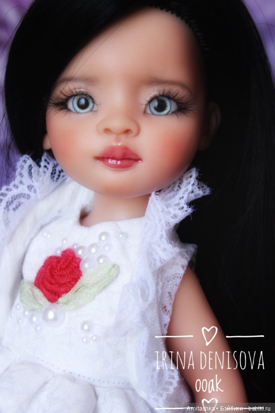 Лиу - Рапунцель — ООАК Paola Reina (Паола Рейна) и испанских кукол: перерисовка (фото 4)