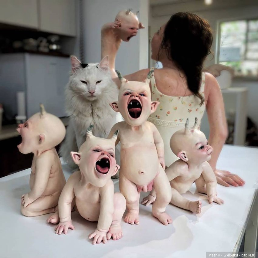 Искусство Ronit Baranga — Жуткие и страшные куклы (Horror/Gothic): фото