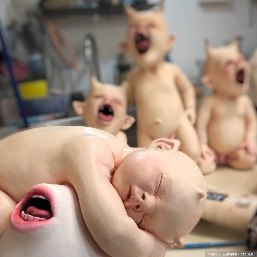 Искусство Ronit Baranga — Жуткие и страшные куклы (Horror/Gothic): фото