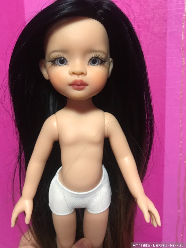 Лиу - Рапунцель — ООАК Paola Reina (Паола Рейна) и испанских кукол: перерисовка (фото 9)