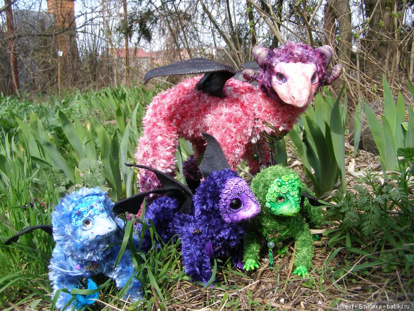 Выводок драконов из серии Лес на ладошке (фото 2)