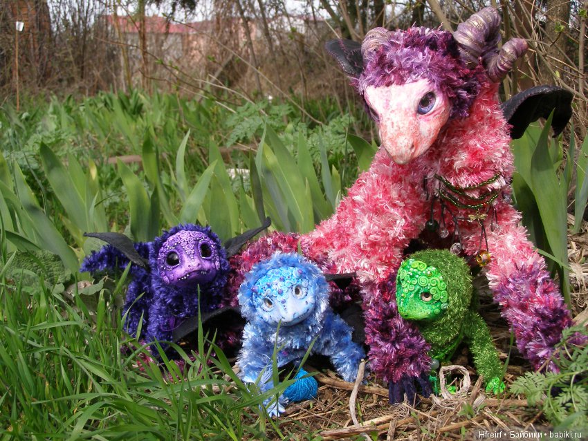 Выводок драконов из серии Лес на ладошке (фото 7)