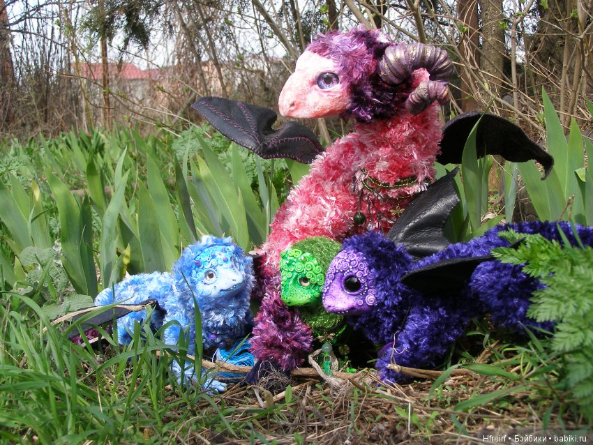 Выводок драконов из серии Лес на ладошке (фото 10)