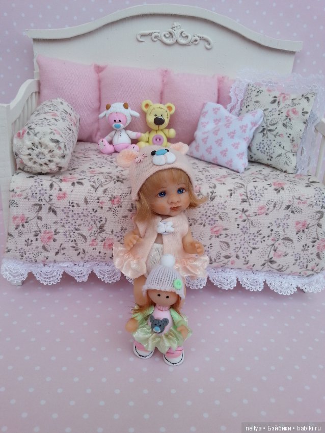 Ксюша — Авторские миниатюрные куклы: лепка (фото 5)