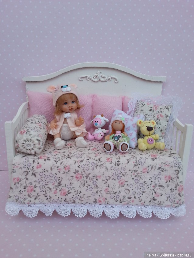 Ксюша — Авторские миниатюрные куклы: лепка (фото 2)