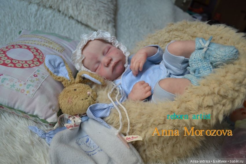 Мой любимы Леви в процессе рождения. Кукла-реборн Анны Морозовой