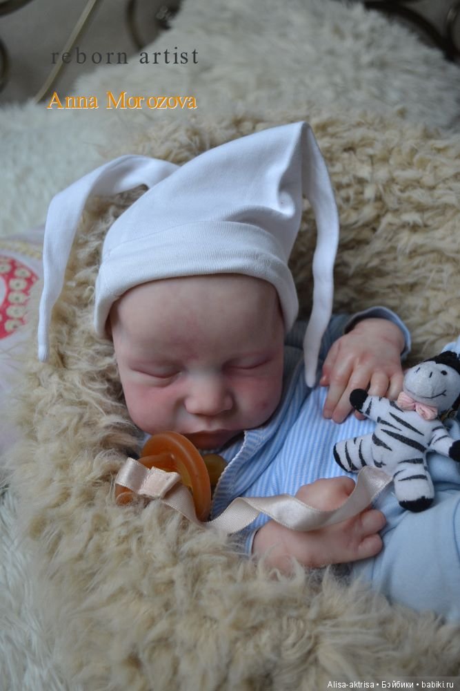 Мой любимы Леви в процессе рождения. Кукла-реборн Анны Морозовой (фото 6)