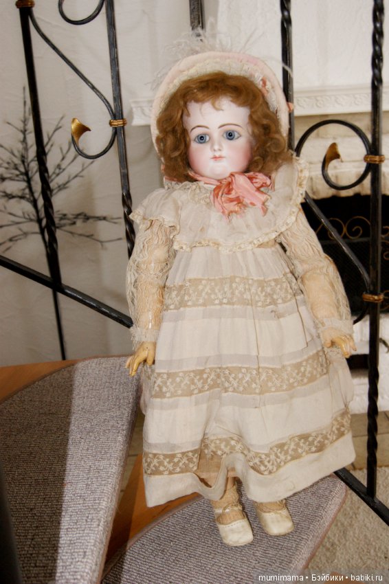 Ошеломительная антикварная кукла Petit & Dumoutier. Первая в российских коллекциях (фото 6)