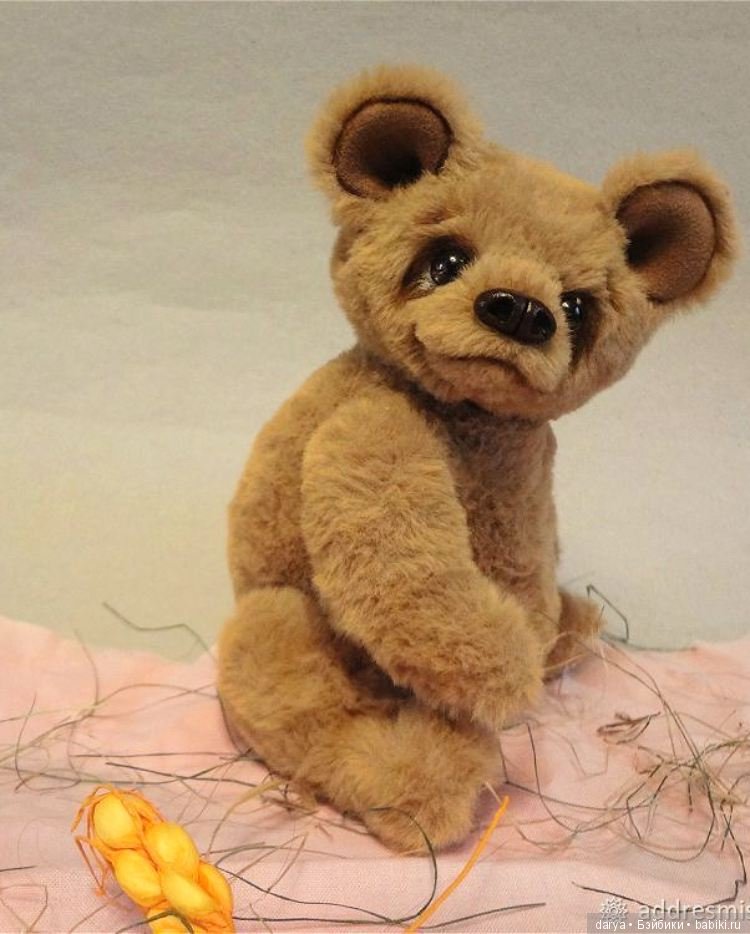 Выкройка мишки тедди в подарок от Татьяны Лысенко