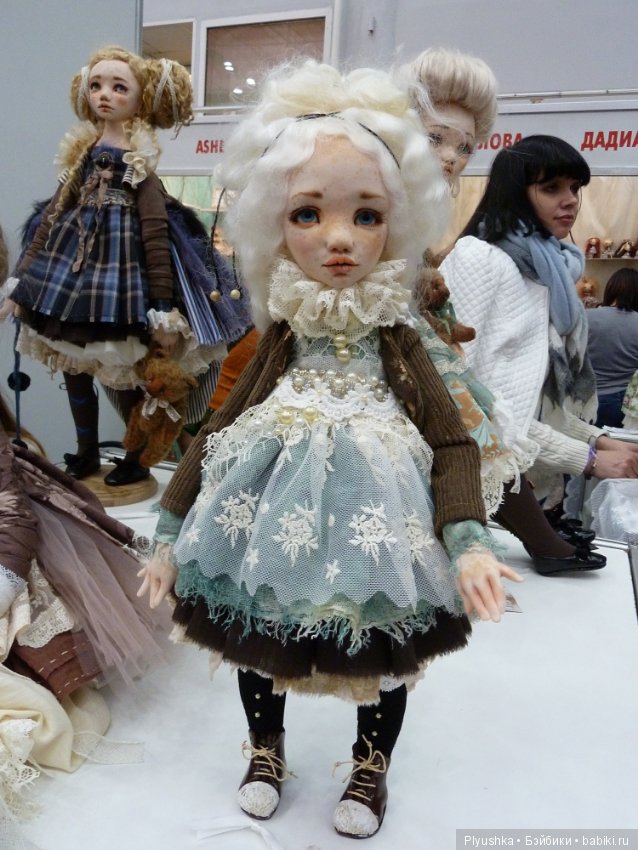 Moscow Fair 2018, Тишинка. Часть 2, авторские куклы