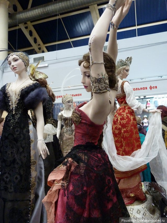 Moscow Fair 2018, Тишинка. Часть 2, авторские куклы