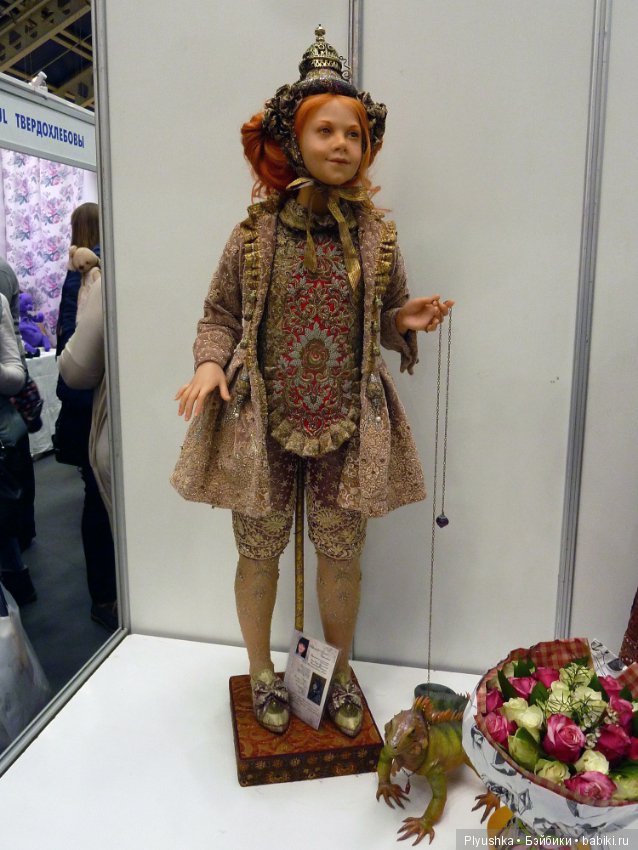 Moscow Fair 2018, Тишинка. Часть 2, авторские куклы (фото 4)