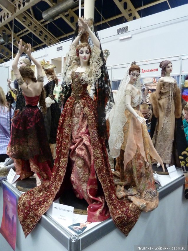 Moscow Fair 2018, Тишинка. Часть 2, авторские куклы