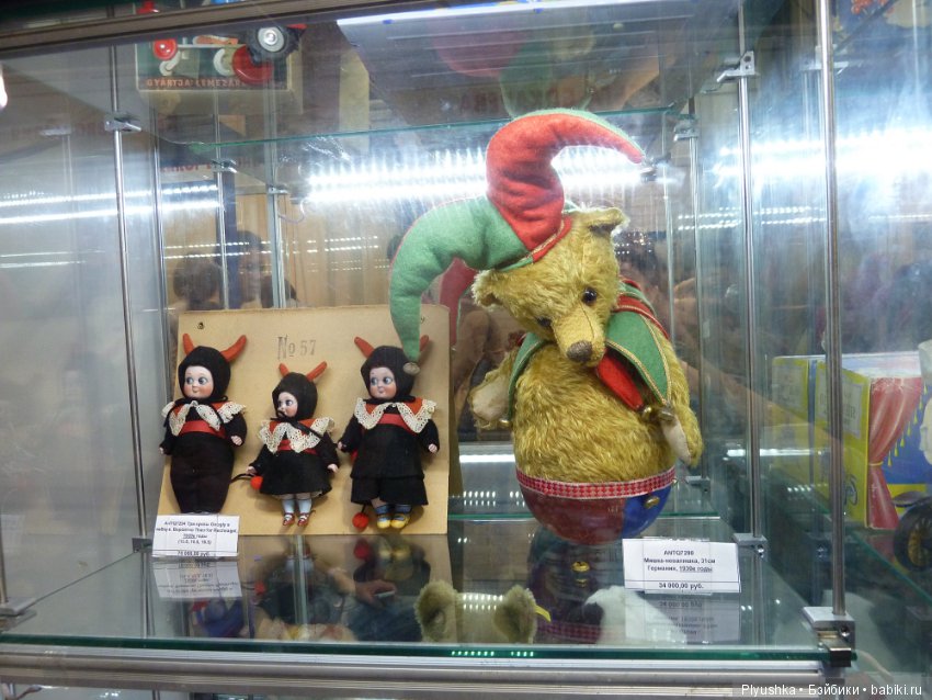 Moscow Fair 2018, Тишинка. Часть 1, антикварные куклы и реплики. Фотообзор