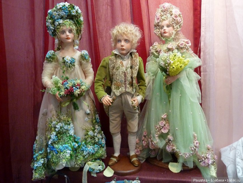 Moscow Fair 2018, Тишинка. Часть 2, авторские куклы