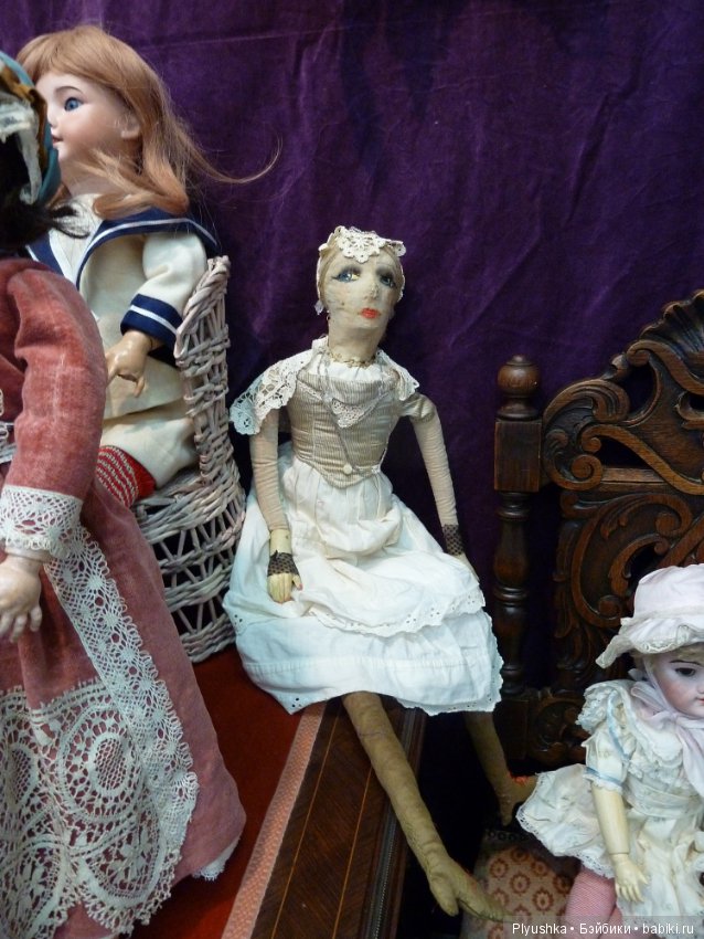 Moscow Fair 2018, Тишинка. Часть 1, антикварные куклы и реплики. Фотообзор