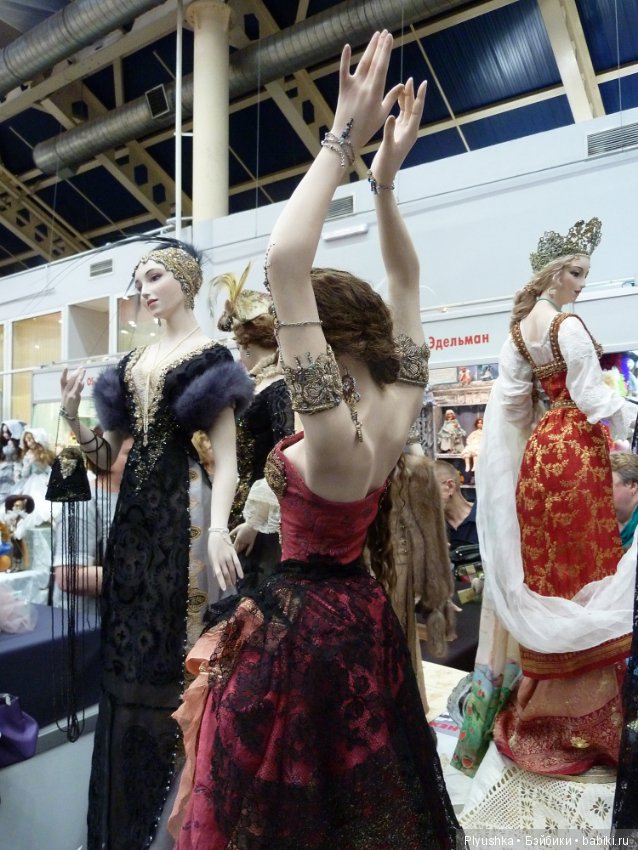 Moscow Fair 2018, Тишинка. Часть 2, авторские куклы