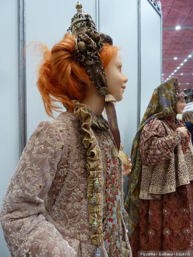 Moscow Fair 2018, Тишинка. Часть 2, авторские куклы (фото 2)